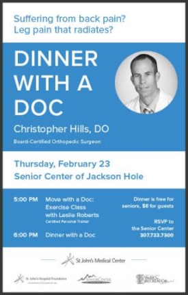 Dinner with a Doc Flyer