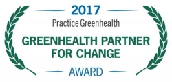 2017 Greenhealth Partner for Change Award